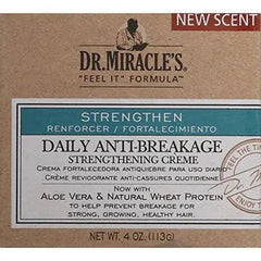 Dr. Miracles Daily Anti-Breakage Strengthen Creme 113 g-4 oz - Honesty Sales U.K