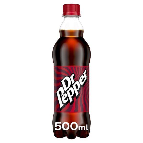 Dr Pepper 12 x 500ml (Case of 12) - Honesty Sales U.K