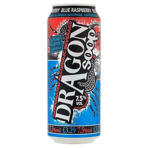 Dragon Soop Caffeinated Alcoholic Beverage - 500ml (Case of 8) - Honesty Sales U.K