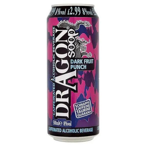 Dragon Soop Caffeinated Alcoholic Beverage - 500ml (Case of 8) - Honesty Sales U.K