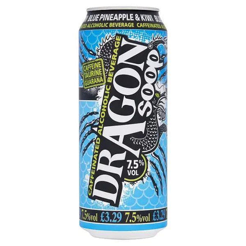 Dragon Soop Caffeinated Alcoholic Beverage - 500ml (Case of 8) - Honesty Sales U.K