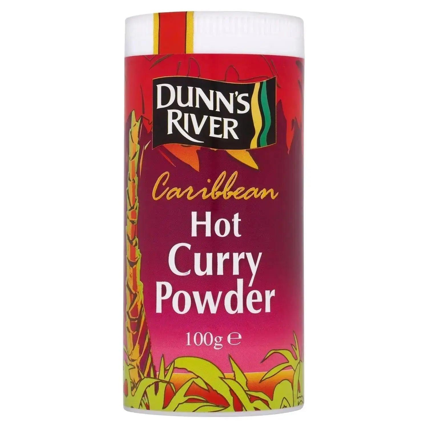 Dunns’ River Hot Curry Powder 100g (12 in Case) - Honesty Sales U.K