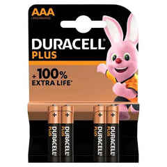 Duracell Plus 100% AAA 4pk (Case of 10) Duracell