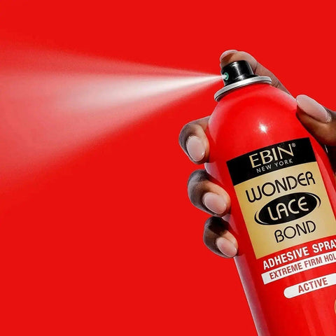 EBIN Wonder Lace Bond Adhesive Spray Active – Extreme Firm Hold 2.7oz/ 80ml - Honesty Sales U.K