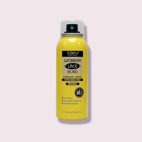 EBIN Wonder Lace Bond Adhesive Spray - Extra Mega Hold 2.82oz / 80ml - Honesty Sales U.K