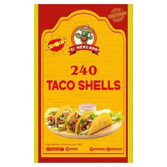 El Mercado 240 Taco Shells 3.6kg - Honesty Sales U.K