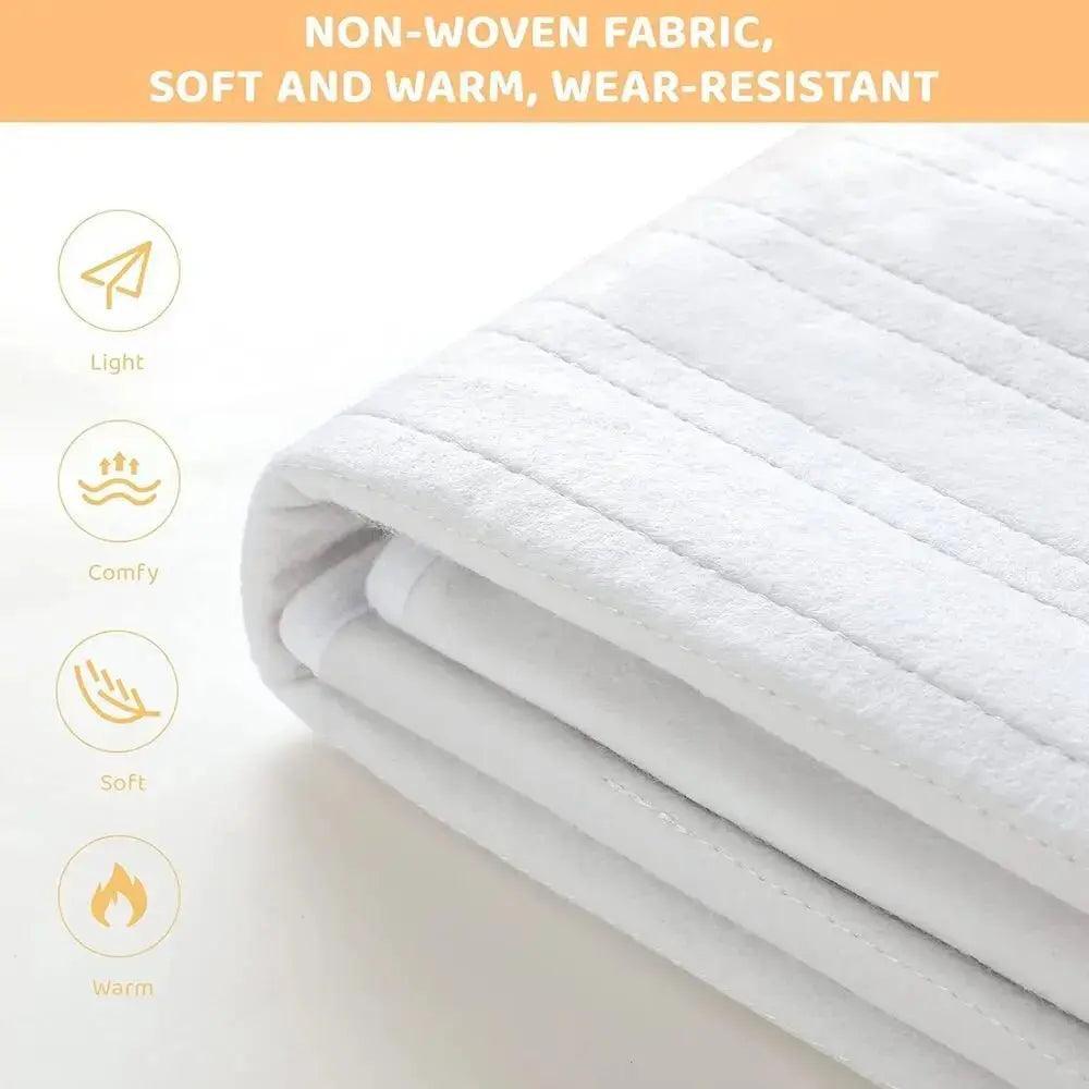 Electric Heated Blanket 3 Heat Setting Heated Mattress Cover 150x160cm - Honesty Sales U.K