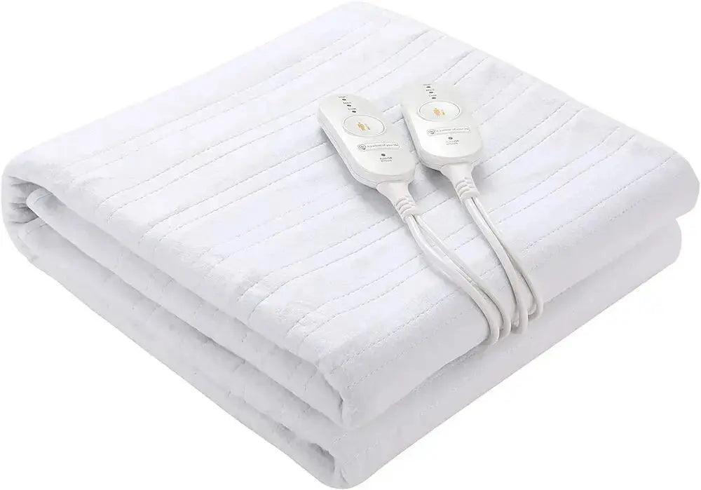 Electric Heated Blanket 3 Heat Setting Heated Mattress Cover 150x160cm - Honesty Sales U.K