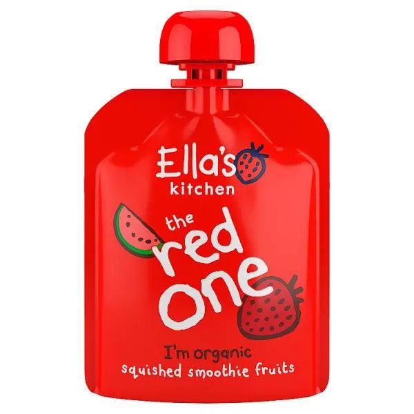 Ella's Kitchen Organic The Red One Smoothie Baby Food Pouc6+ Months 90g (Case of 12) - Honesty Sales U.K