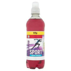 Euro Shopper Sport Isotonic Hydration Berries 500ml (Case of 12) - Honesty Sales U.K