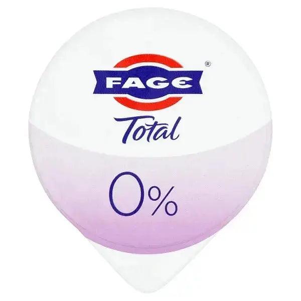 FAGE Total 0% Natural Fat Free Greek Recipe Strained Yoghurt 170g - Honesty Sales U.K