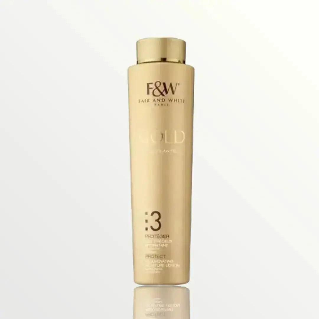 Fair & White Gold Protect Rejuvenating Moisture Lotion - 500ml - Honesty Sales U.K