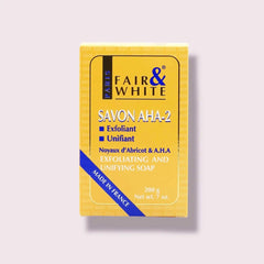 Fair & White Savon Aha-2 Exfoliating and Lightening Soap 200g - Honesty Sales U.K
