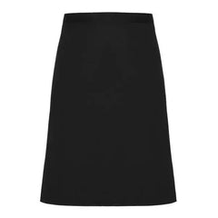 Fairtrade Waist Apron Black A half-length waist apron - Honesty Sales U.K