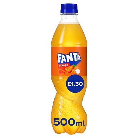 Fanta Orange 12 x 500ml (Case of 12) - Honesty Sales U.K