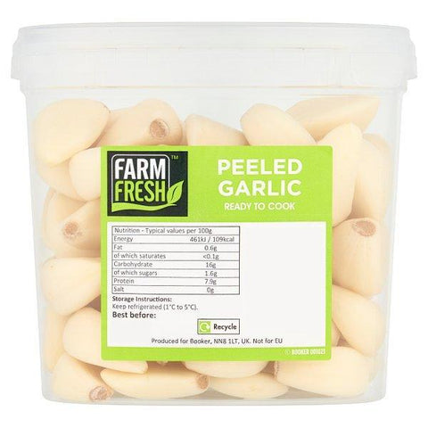 Farm Fresh Peeled Garlic - Honesty Sales U.K