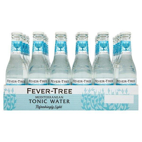 Fever-Tree Refreshingly Light Mediterranean Tonic Water 24 x 200ml - Honesty Sales U.K