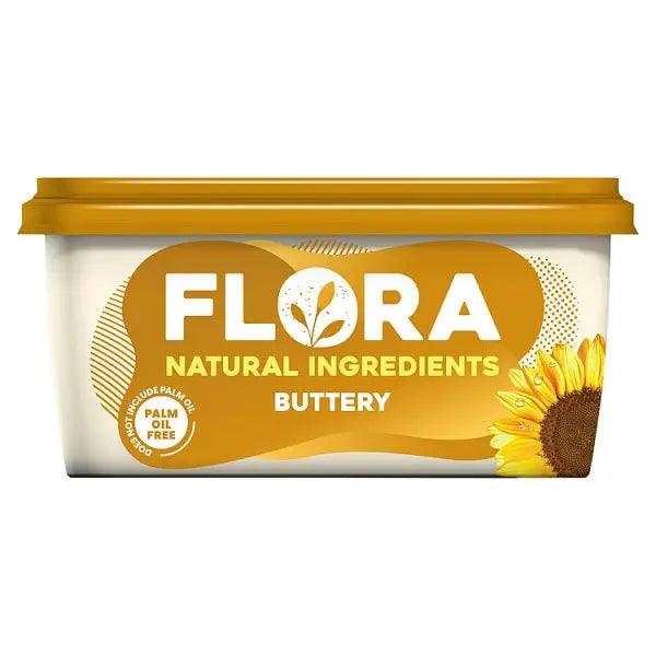 Flora Buttery Spread with Natural Ingredients 450g (Case of 8) - Honesty Sales U.K