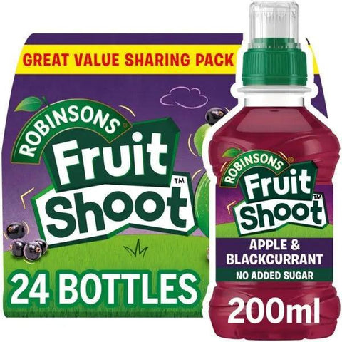 Fruit Shoot Apple & Blackcurrant Kids Juice Drink 24 x 200ml - Honesty Sales U.K