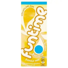 Funtime Banana Flavour Milk 200ml (Case of 30) - Honesty Sales U.K