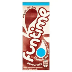 Funtime Chocolate Flavour Milk 200ml (Case of 30) - Honesty Sales U.K