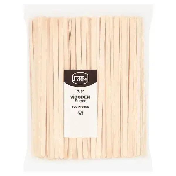 FyNite 5000 7.5" Wooden Stirrer: Premium Quality Wooden Stirrers for Effortless Mixing and Stirring - Honesty Sales U.K