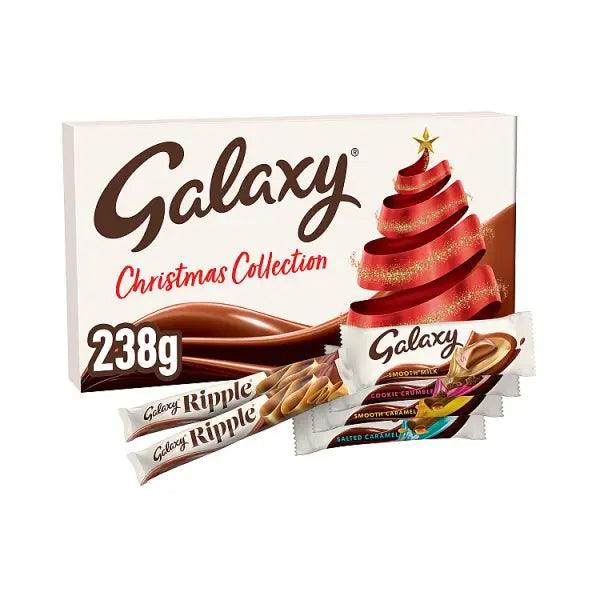Galaxy Smooth Milk Chocolate Large Christmas Selection Box 238g (Case of 9) - Honesty Sales U.K