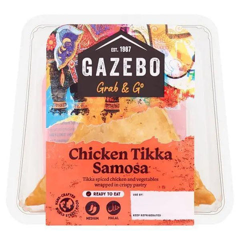 Gazebo Grab & Go Chicken Tikka Samosa 100g - Honesty Sales U.K