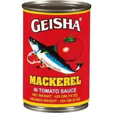 Geisha Mackerel in Tomato Sauce 425g - Honesty Sales U.K