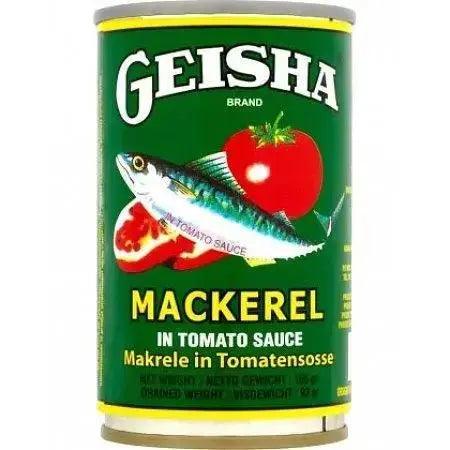 Geisha Mackerel in Tomato Sauce 425g - Honesty Sales U.K