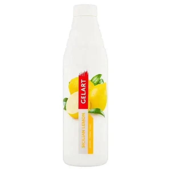 GELART Sicilian Lemon Dessert Topping Sauce 1kg - Honesty Sales U.K