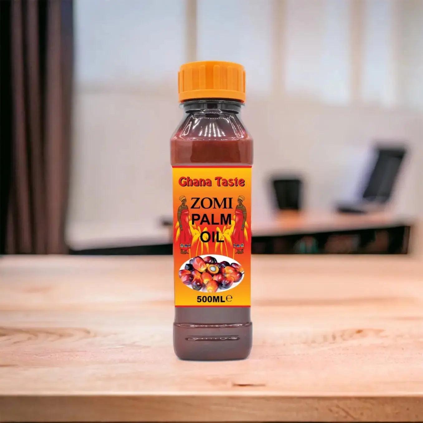 Ghana Taste Zomi Palm Oil Authentic Ghanaian Palm Oil for Traditional Flavors - Honesty Sales U.K