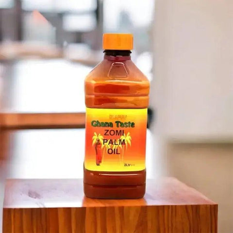 Ghana Taste Zomi Palm Oil Authentic Ghanaian Palm Oil for Traditional Flavors - Honesty Sales U.K