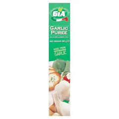 Gia Garlic Puree in Sunflower Oil 90g (Case of 12) - Honesty Sales U.K