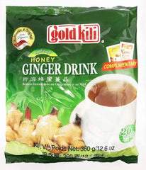 Ginger Drink by Gold Kili, 20 Sachet Total (Pack of 20 Sachets) - Honesty Sales U.K