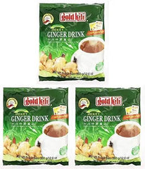 Ginger Drink by Gold Kili, 20 Sachet Total (Pack of 20 Sachets) - Honesty Sales U.K