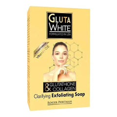 Gluta White Glutathione & Collagen Clarifying & Exfoliating Soap 190g - Honesty Sales U.K