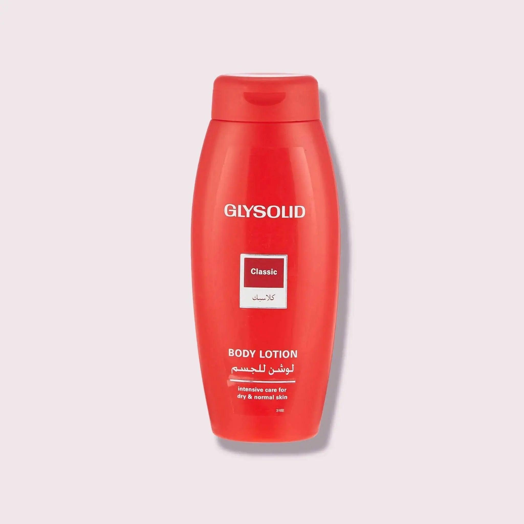 Glysolid Body Lotion Classic With Musk 500 ml - Honesty Sales U.K