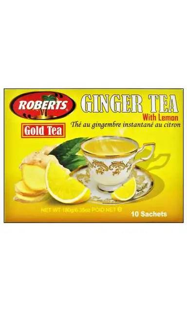 Gold Tea Ginger With Lemon, 180g - Honesty Sales U.K