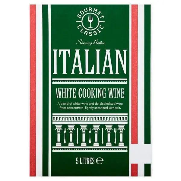 Gourmet Classic Italian White Cooking Wine 5 Litres - Honesty Sales U.K