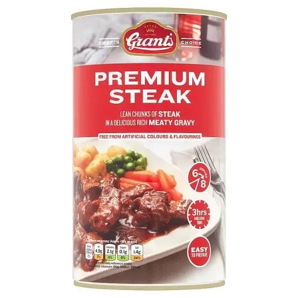 Grant's Premium Steak 1.2kg Lean chunks of steak - Honesty Sales U.K