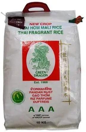 Green Dragon Thai Rice - 10kg Disclaimer Unless - Honesty Sales U.K