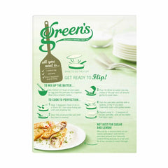 Greens Pancake Mix Achieve pancake ( Case of 6) - Honesty Sales U.K