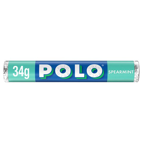 Polo Spearmint Mint Tube 34g (Case of 32)