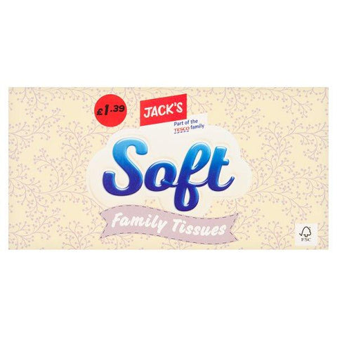 Jack's Soft Family Tissues (Case of 12)