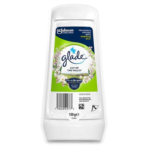 Glade Solid Gel Lily of the Valley Air Freshener 150g (Case of 8)