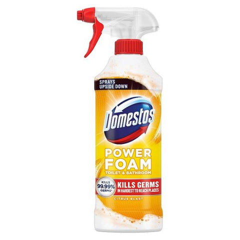 Domestos Upside Down Spray Power Foam Citrus Blast 450 ml (Case of 6)