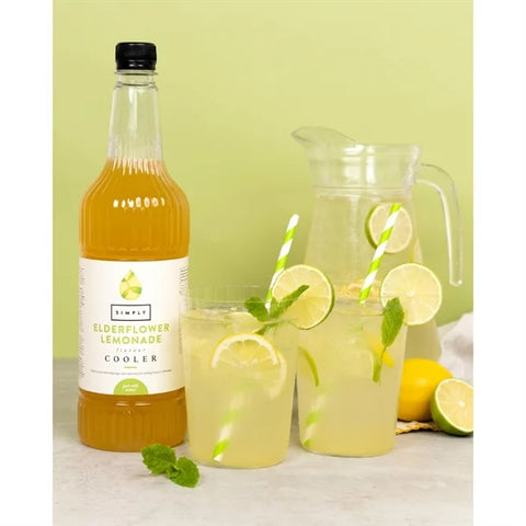 Simply Elderflower Lemonade Cooler