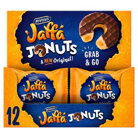 McVitie's Jaffa Cakes Jaffa Jonuts 12 x Single Serve Pack (Case of 12)