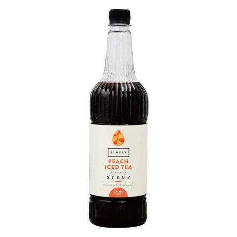 Simply Peach Iced Tea Syrup